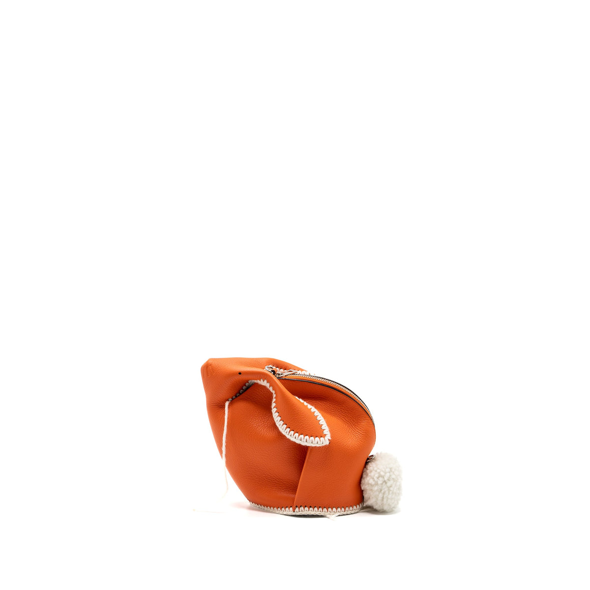 loewe-mini-bunny-crossbody-bag-calfskin-orange-white-shw
