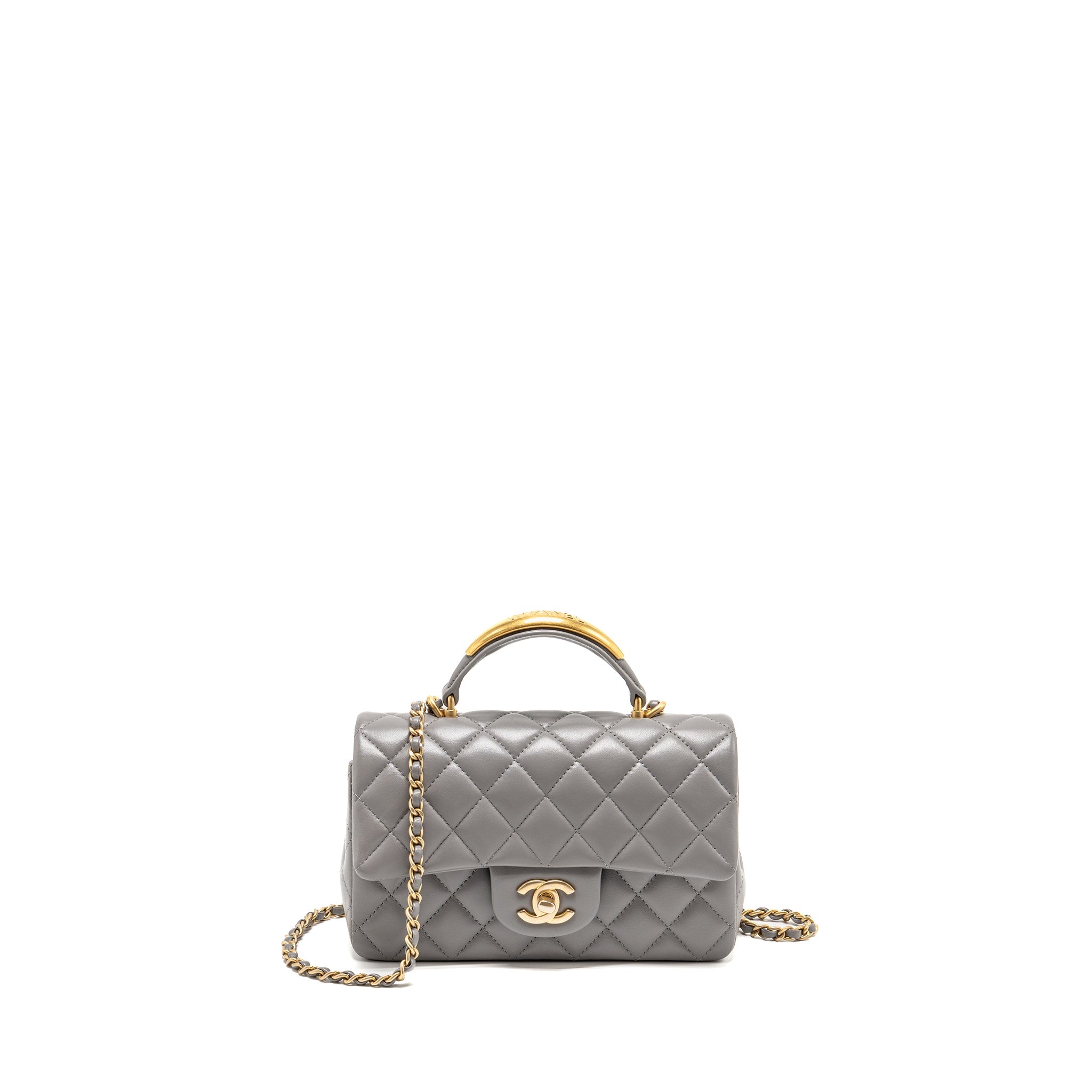 chanel-22k-metal-top-handle-mini-rectangular-flap-bag-lambskin-grey-ghw-microchip