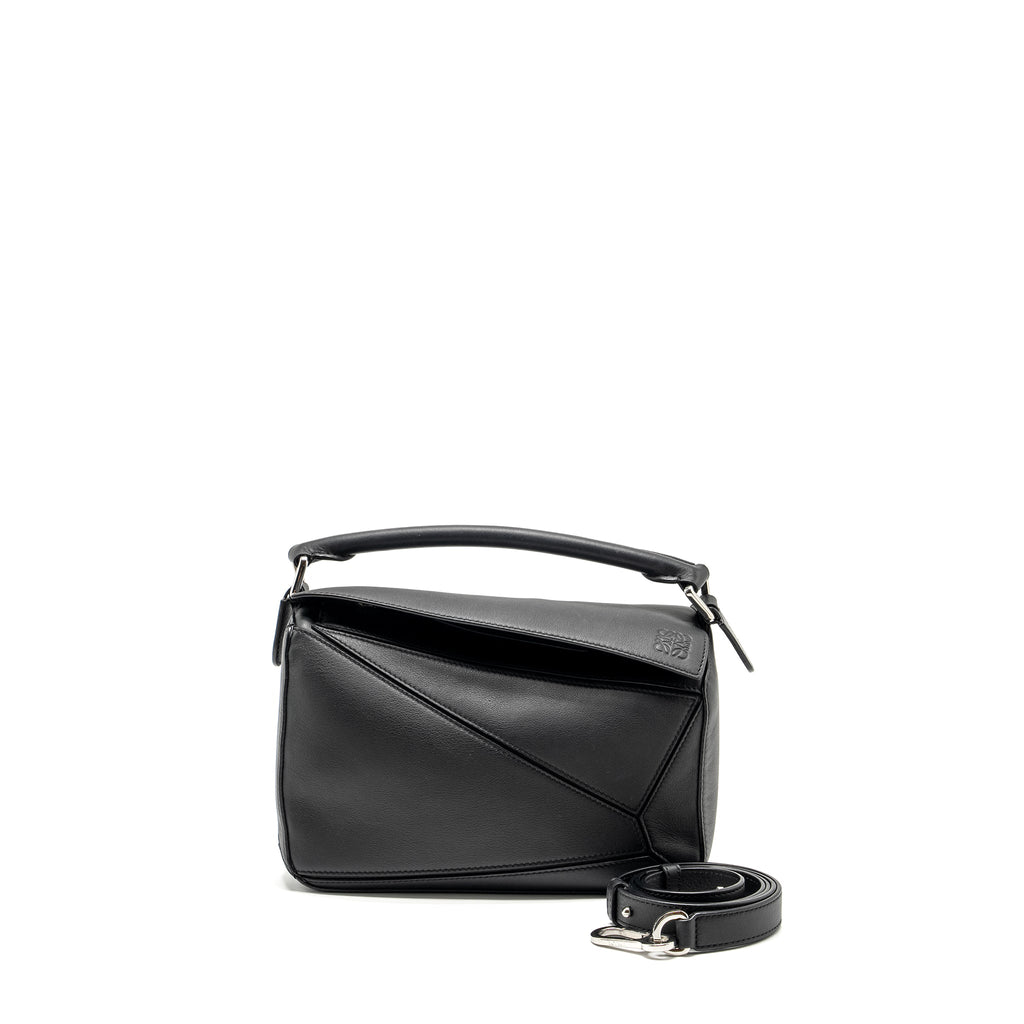loewe-small-puzzle-bag-calfskin-black-shw