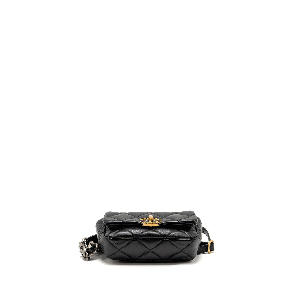 chanel-19-waist-bag-goatskin-black-multicolour-hardware
