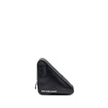 balenciaga-triangle-zip-clutch-calfskin-black-shw