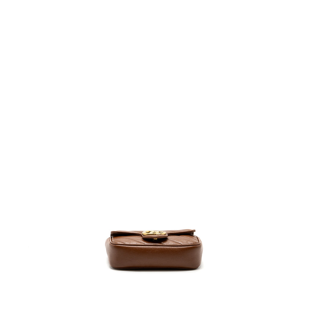 gucci-super-mini-gg-marmont-calfskin-caramel-ghw