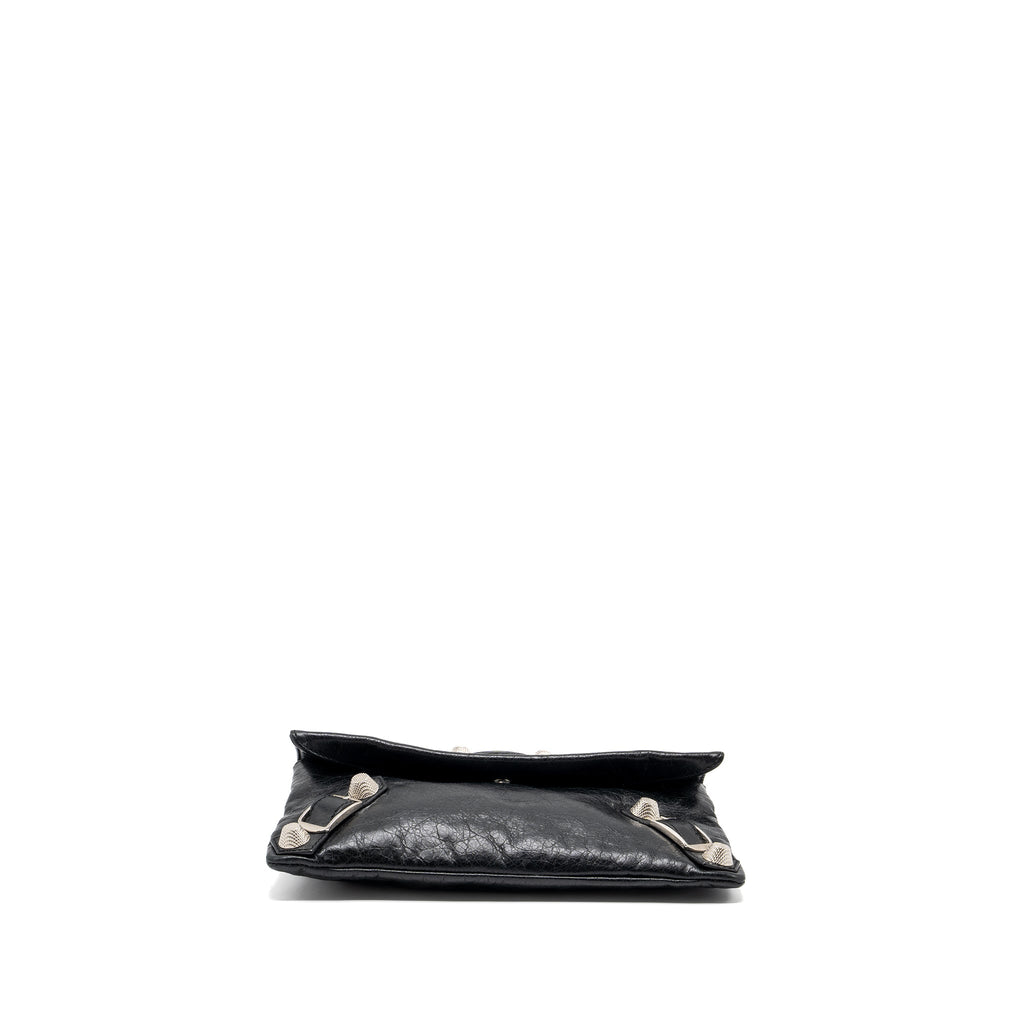 baleciaga-city-fold-clutch-leather-black-shw