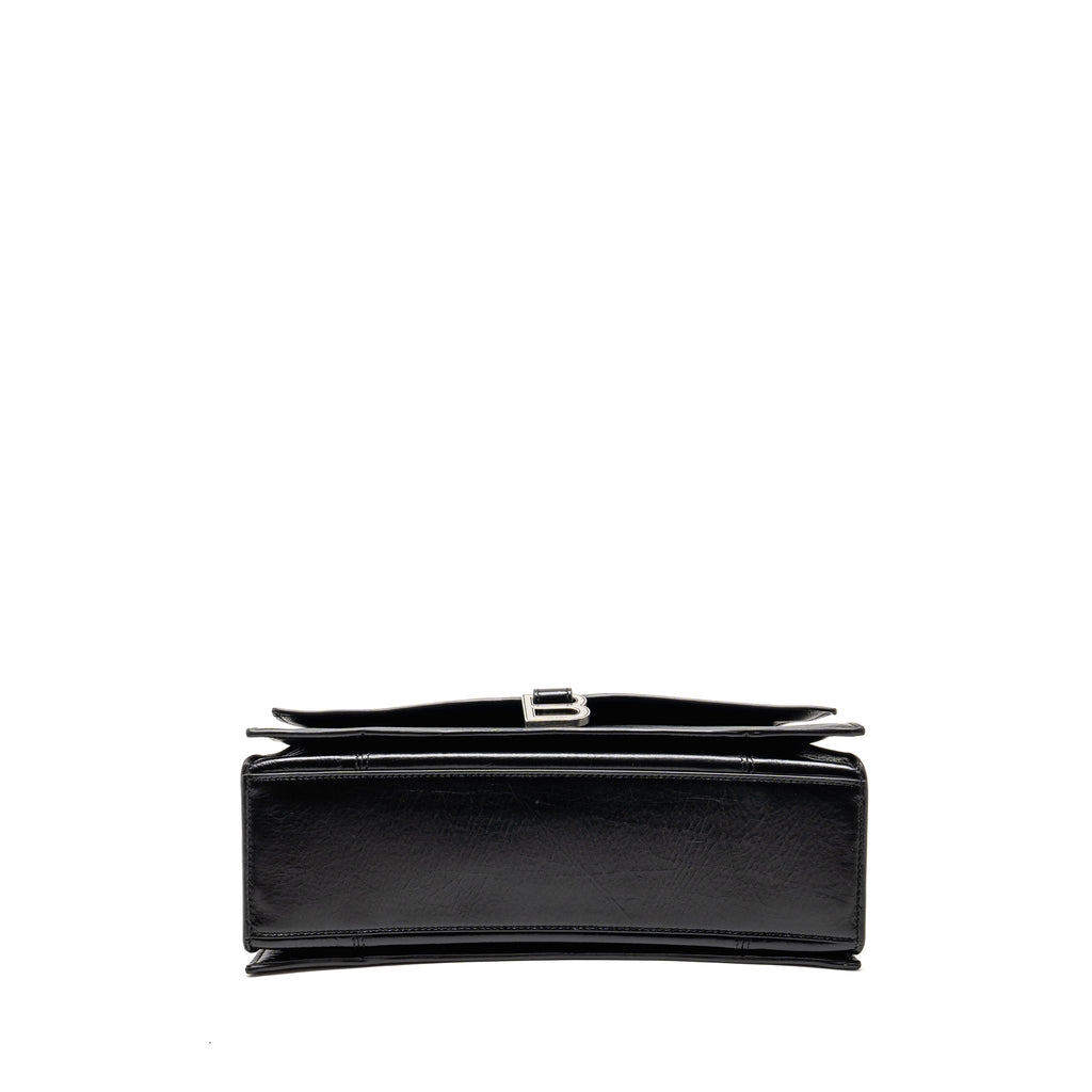 balenciaga-medium-crush-shoulder-bag-calfskin-leather-black-shw