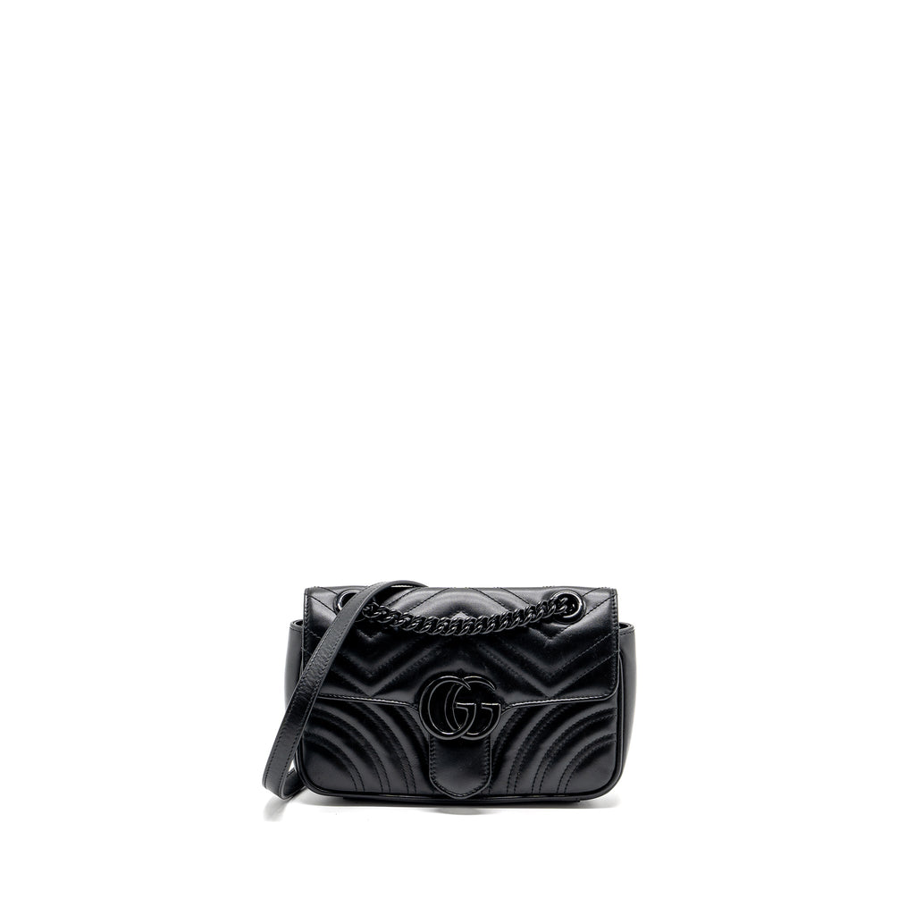 gucci-mini-marmont-calfskin-black-with-black-hardware