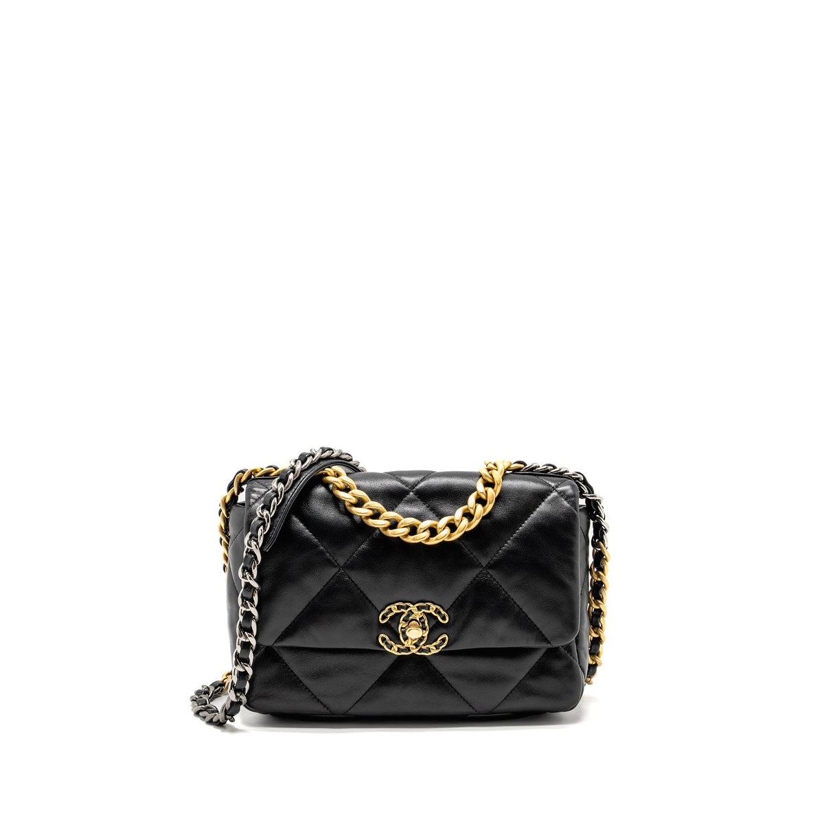 chanel-small-19-bag-lambskin-black-multicolour-hardware-3