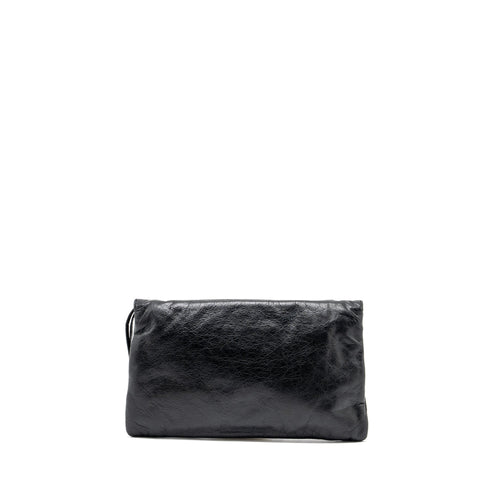 baleciaga-city-fold-clutch-leather-black-shw