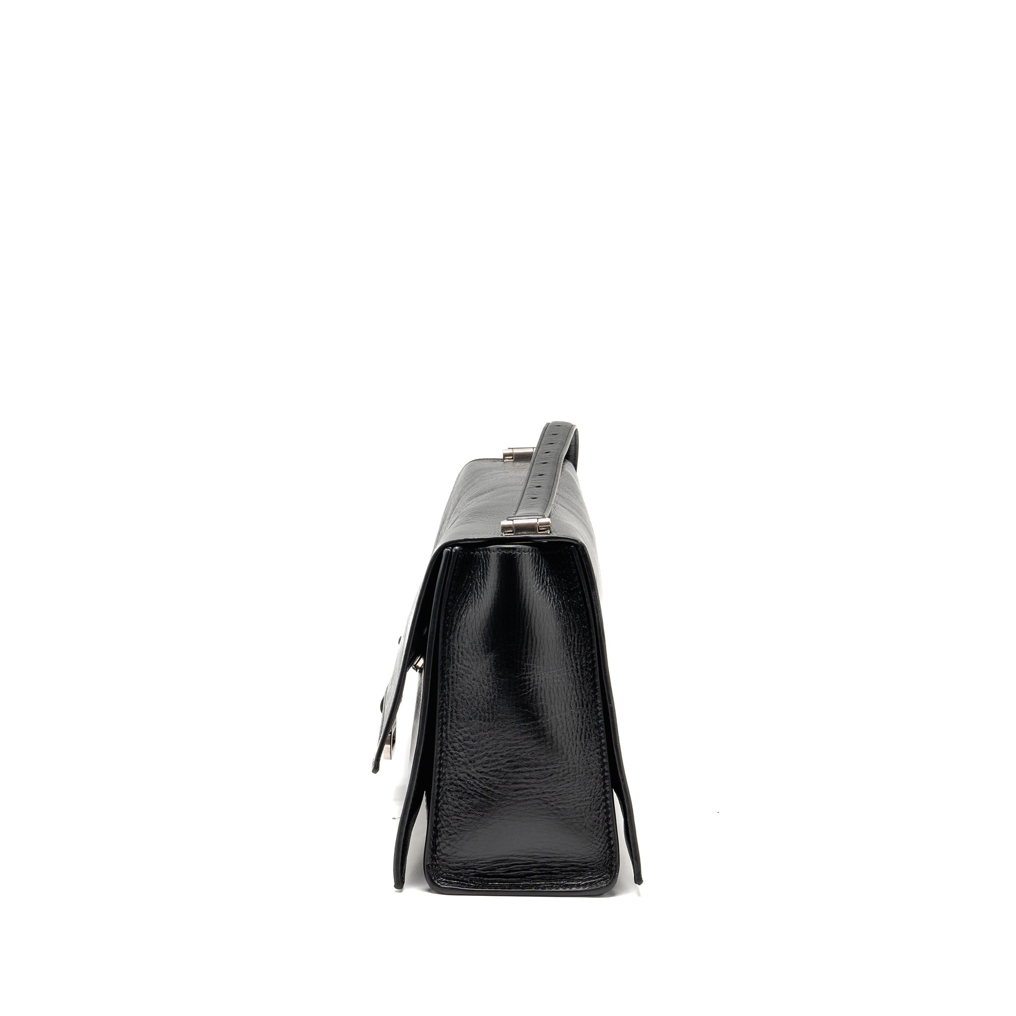 balenciaga-medium-crush-shoulder-bag-calfskin-leather-black-shw