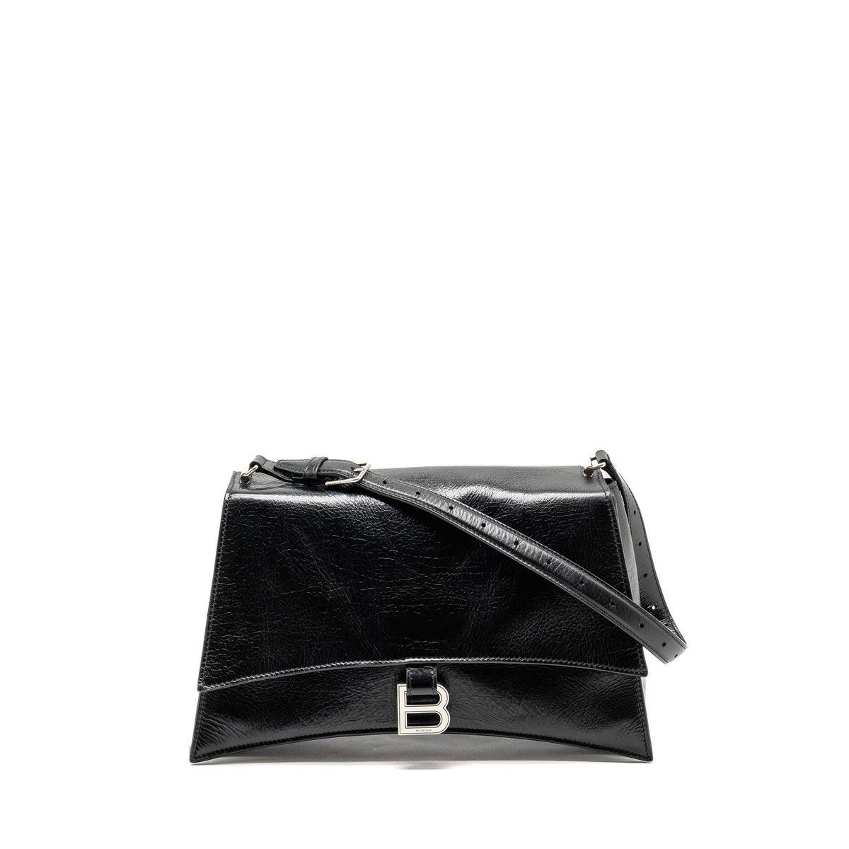 balenciaga-medium-crush-shoulder-bag-calfskin-leather-black-shw