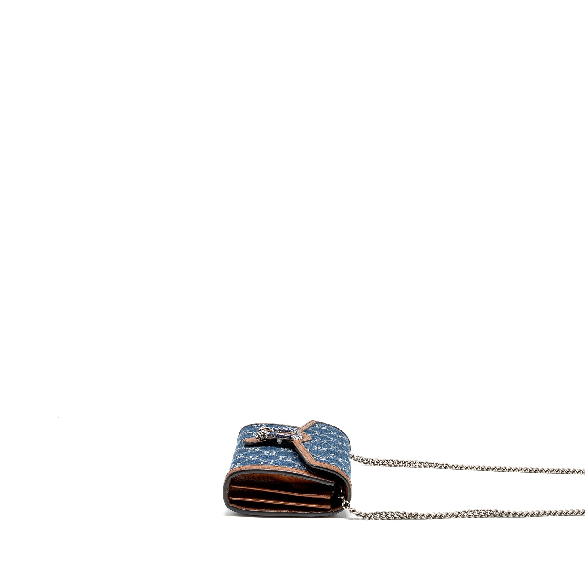 gucci-dionysus-chain-wallet-bag-gg-supreme-denim-leather-blue-silver-hardware