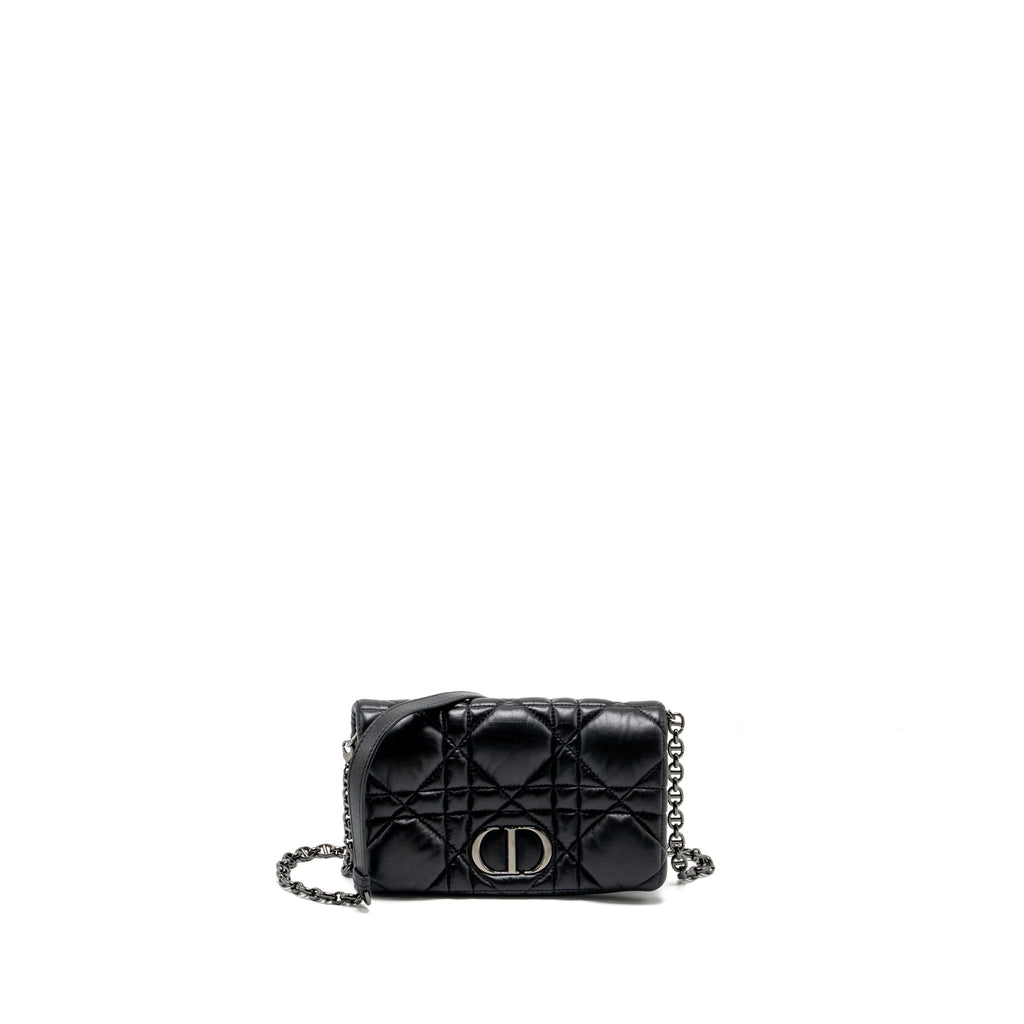 dior-caro-pouch-with-chain-lambskin-black-with-black-hardware