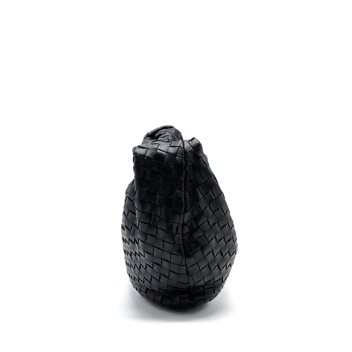 bottega-veneta-small-jodie-lambskin-black-shw