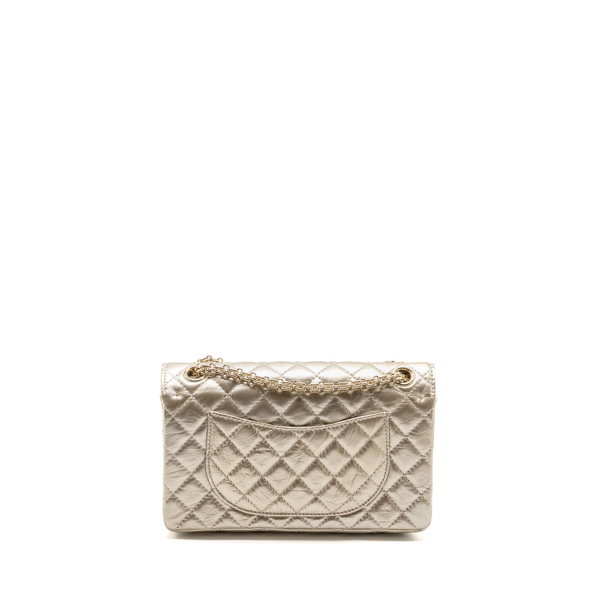 chanel-small-2-55-reissue-double-flap-bag-aged-calfskin-metallic-light-gold-with-lghw