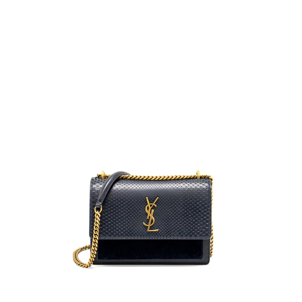 saint-laurent-ysl-sunset-bag-python-suede-navy-ghw