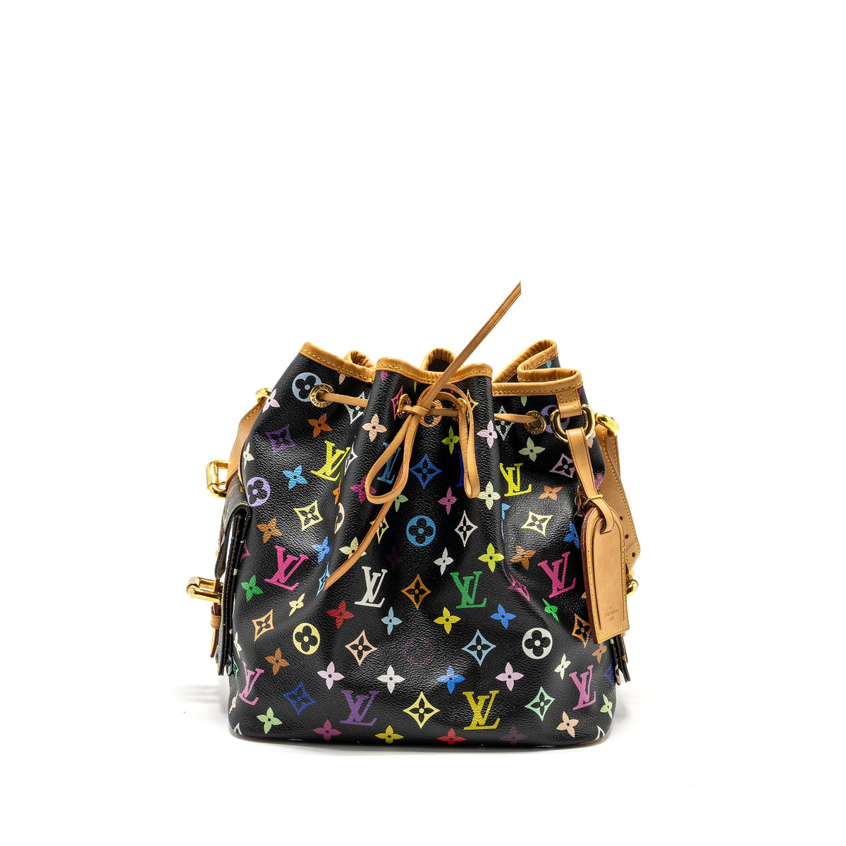 louis-vuitton-petit-noe-black-multicolour-monogram-canvas-ghw