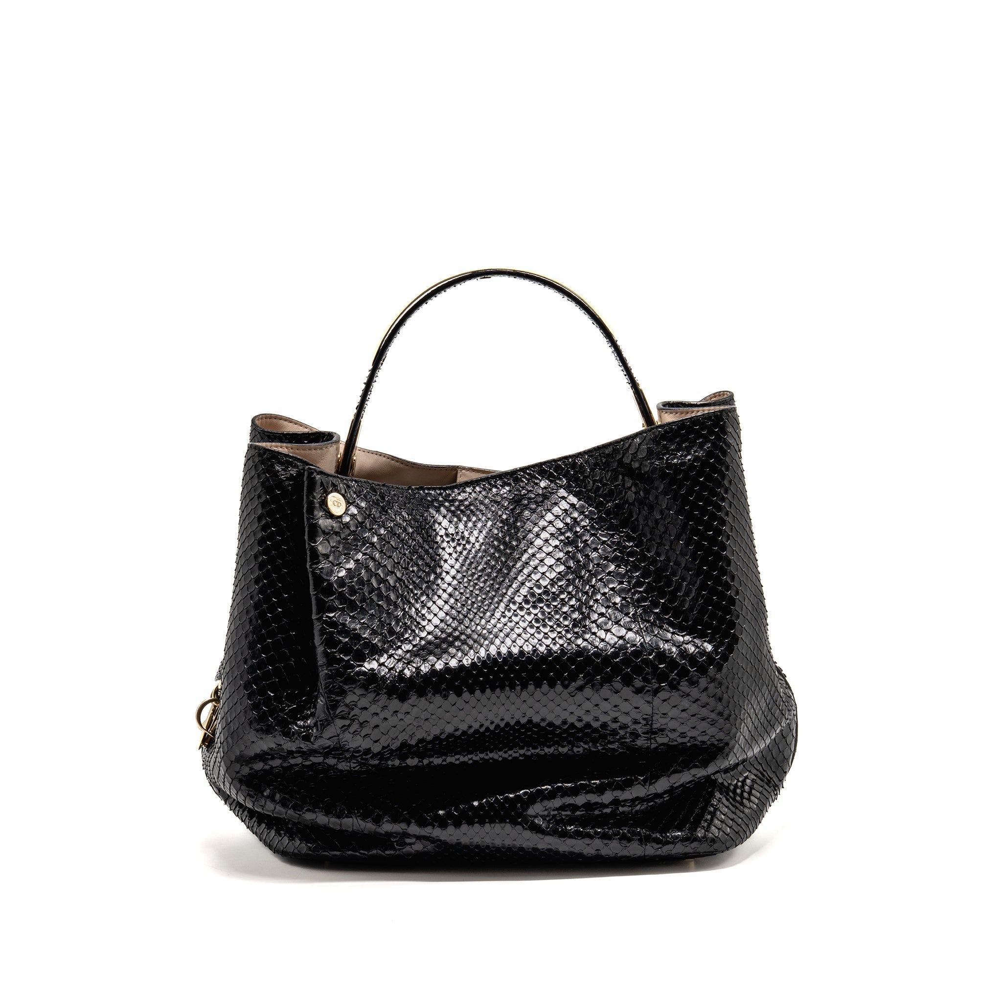 dior-diorific-tote-bag-python-leather-black-shw