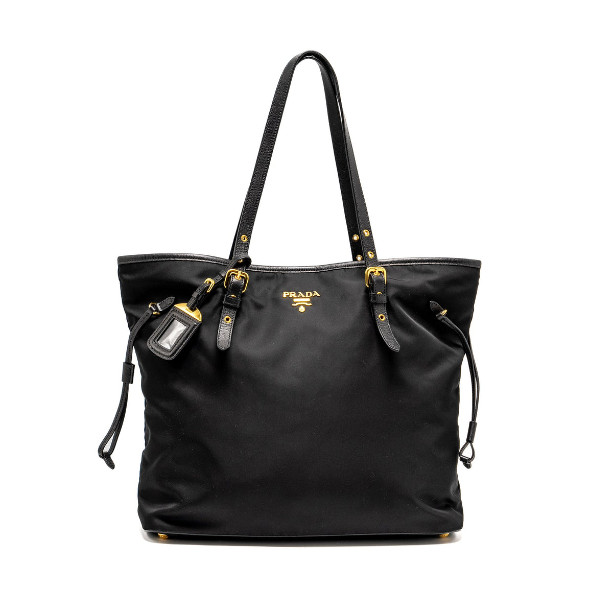 prada-tote-bag-canvas-black-ghw