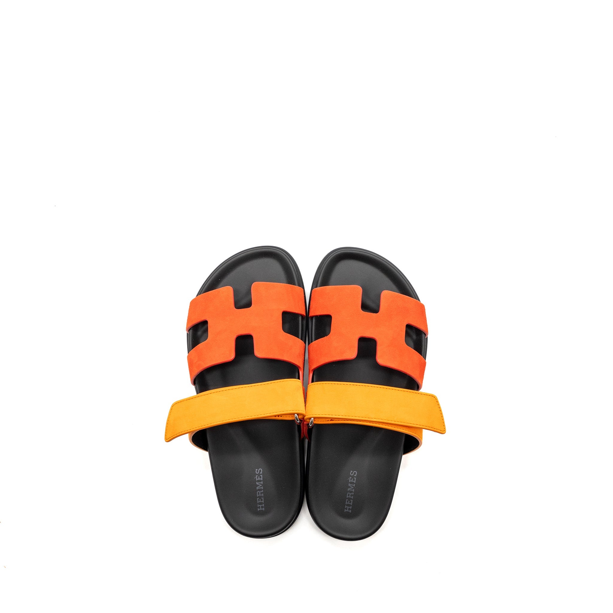 hermes-size-37-5-chypre-sandal-suede-leather-multicolour