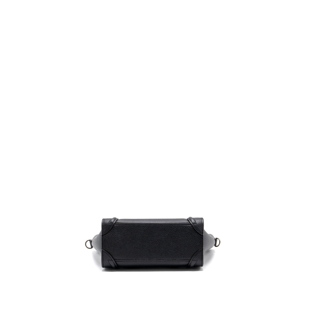 celine-nano-luggage-bag-calfskin-black-shw-2