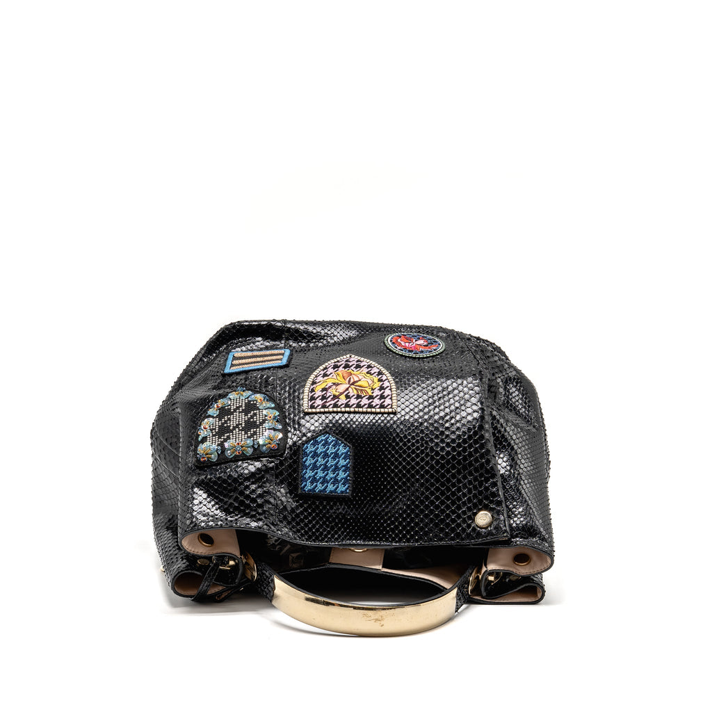 dior-diorific-tote-bag-python-leather-black-shw