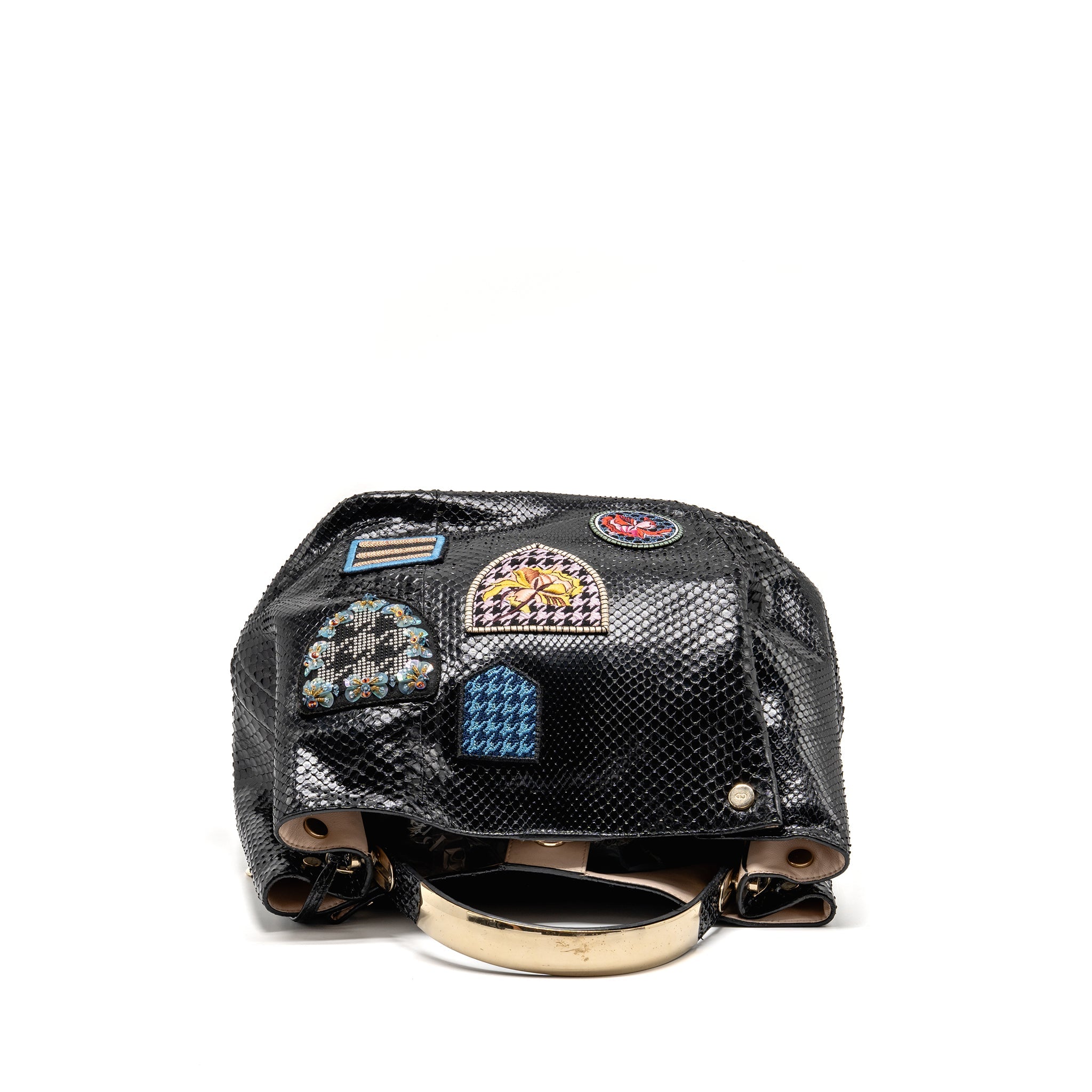 dior-diorific-tote-bag-python-leather-black-shw
