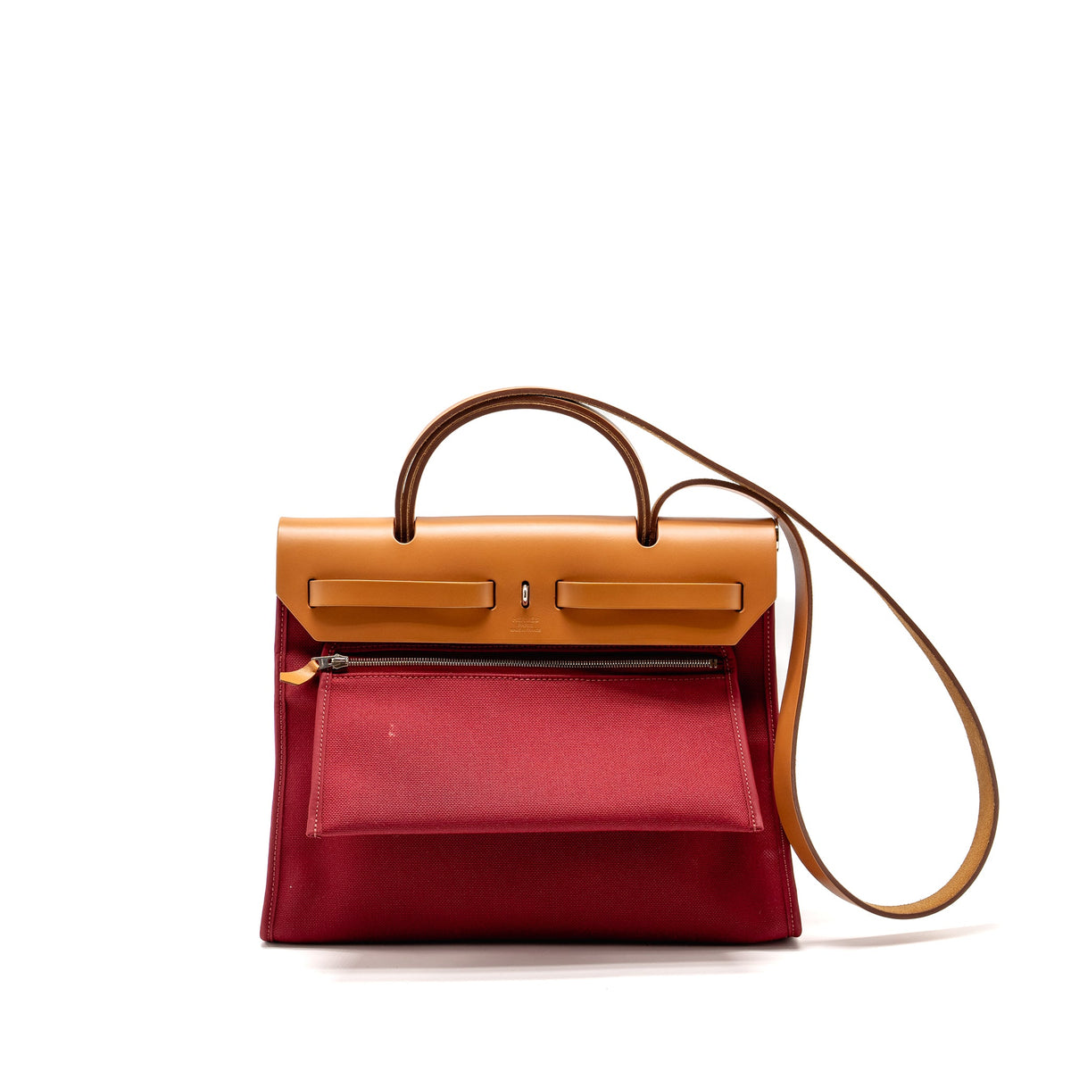 hermes-herbag-31-zip-bag-canvas-hunter-leather-red-shw-stamp-x