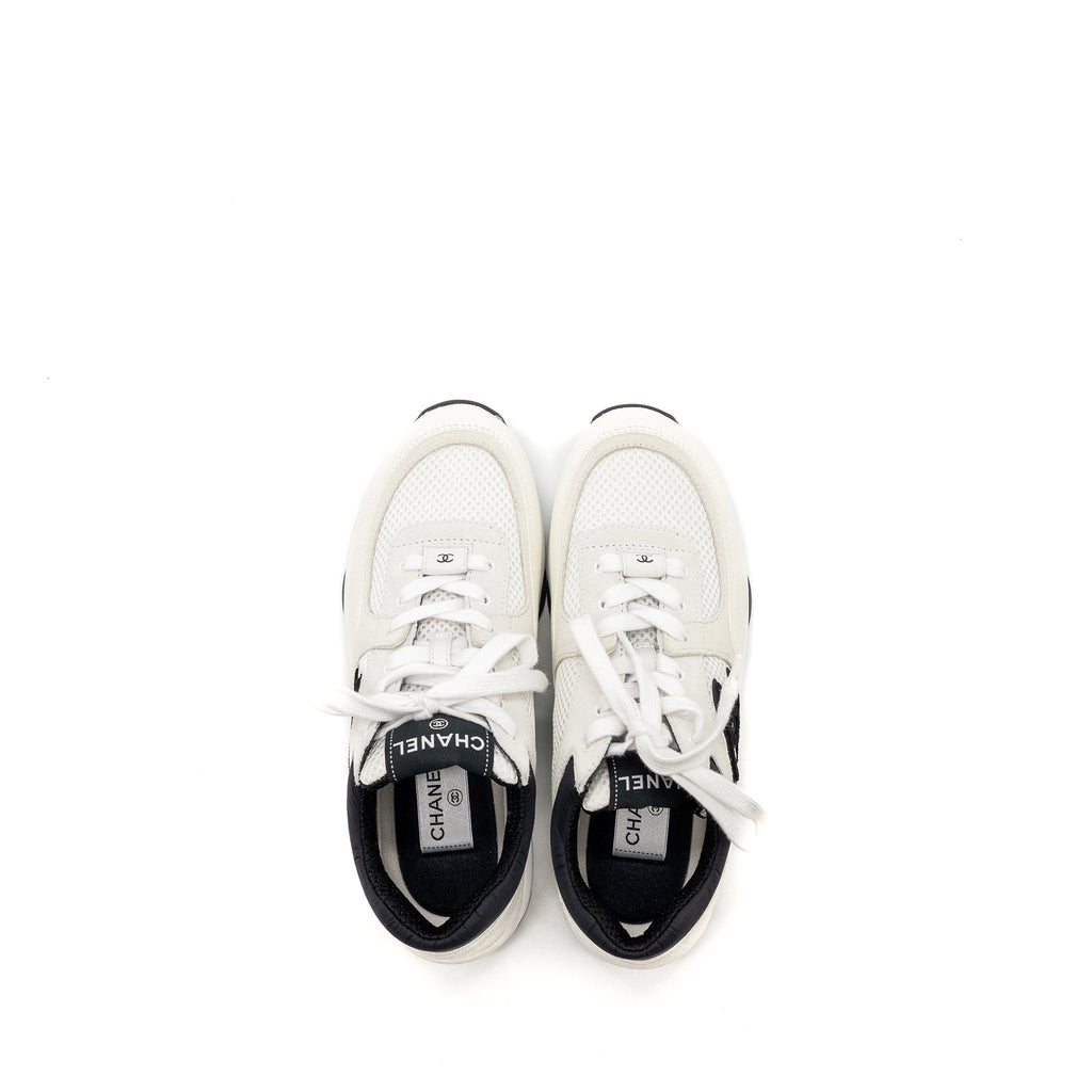 chanel-size-37-5-cc-logo-trainer-sneakers-white-black