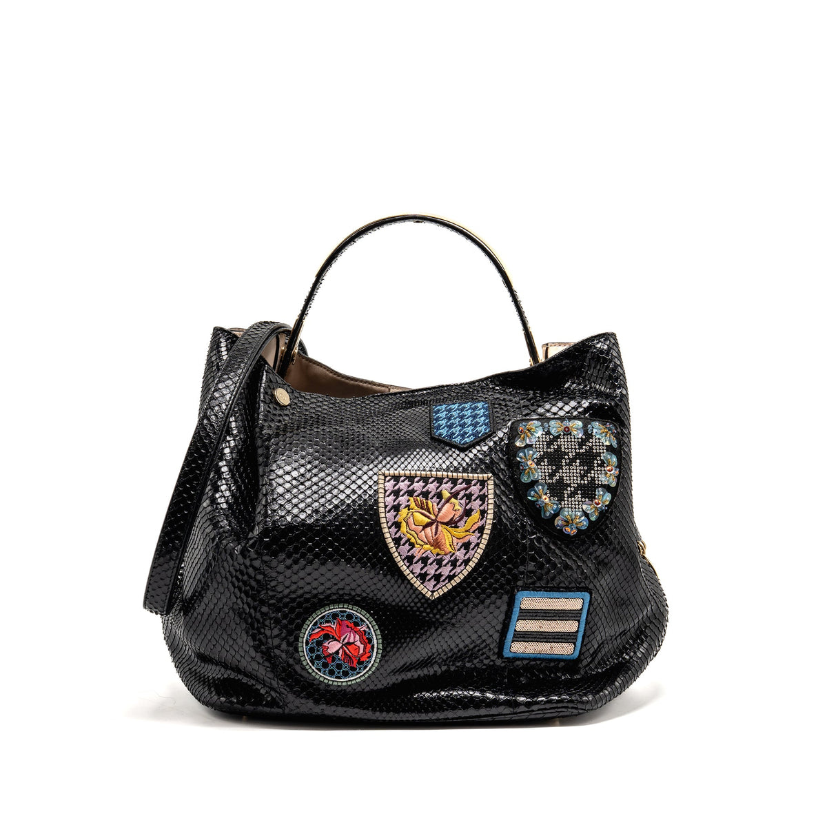 dior-diorific-tote-bag-python-leather-black-shw