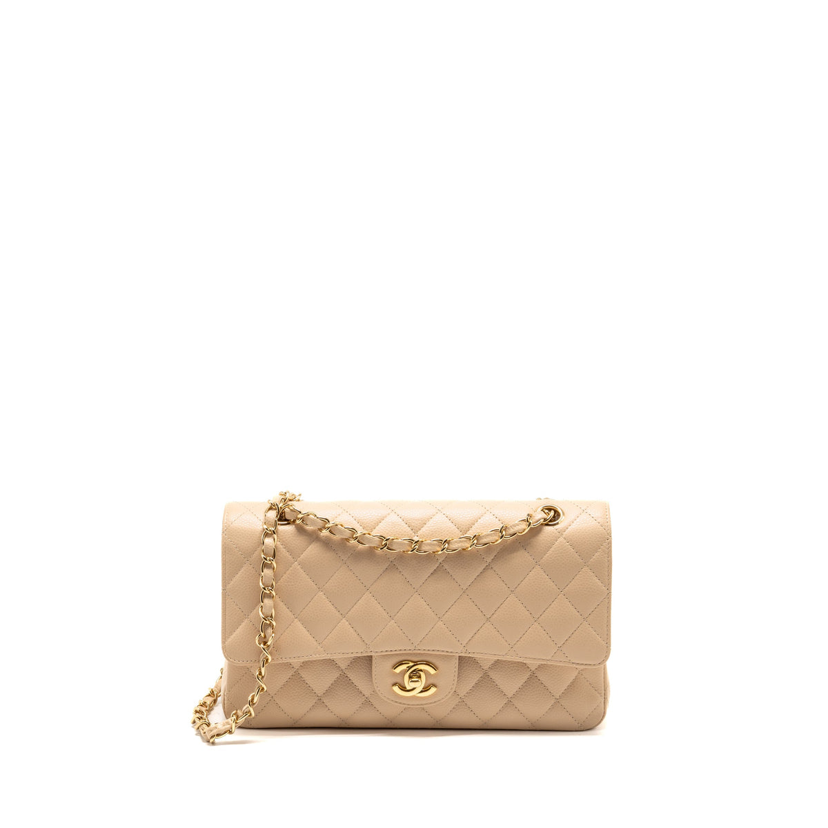 chanel-medium-classic-double-flap-bag-caviar-beige-ghw-4