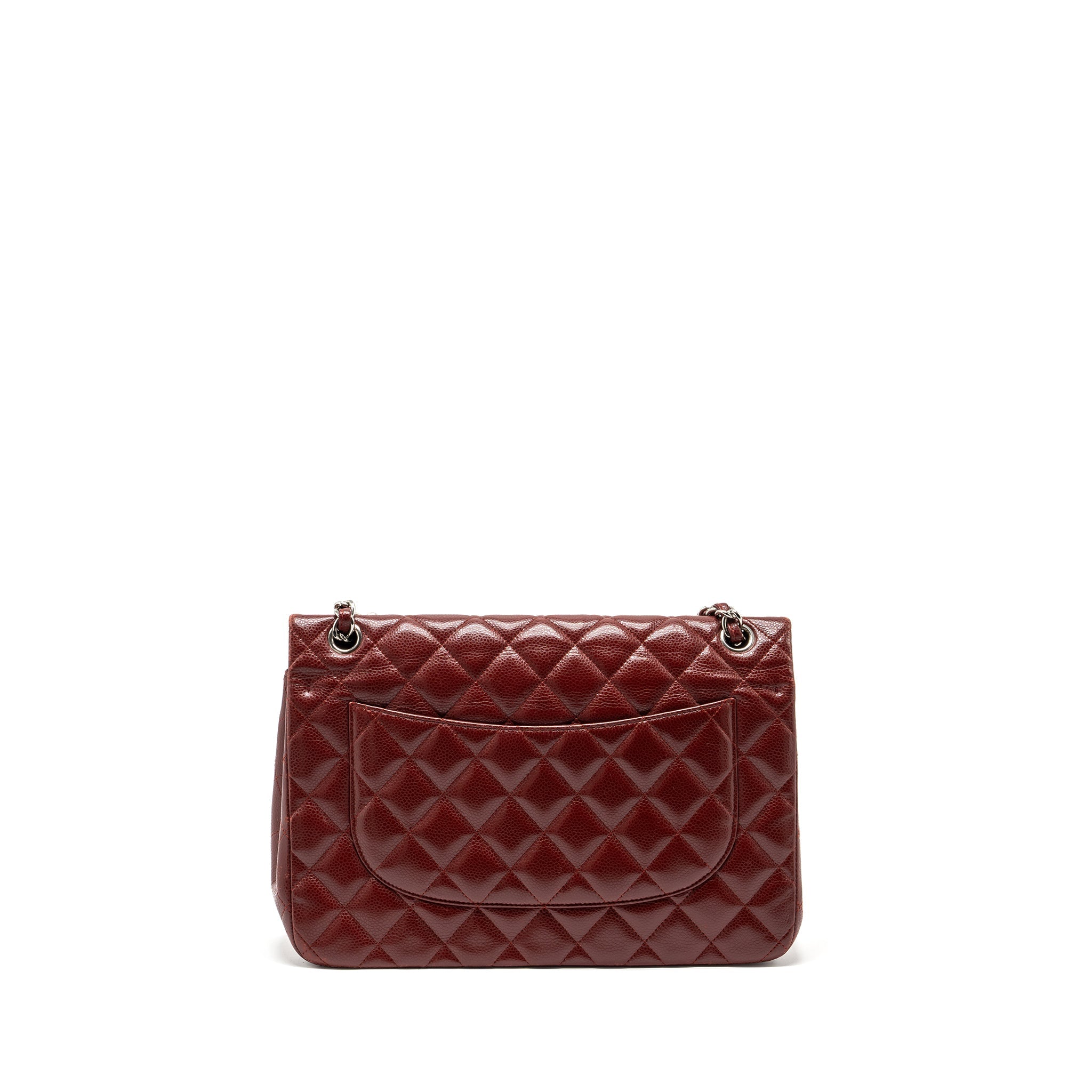 chanel-classic-jumbo-double-flap-bag-caviar-dark-red-shw