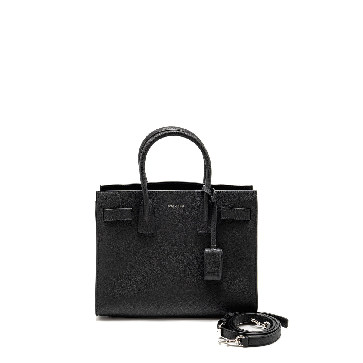 saint-laurent-sac-de-jour-grained-calfskin-black-shw