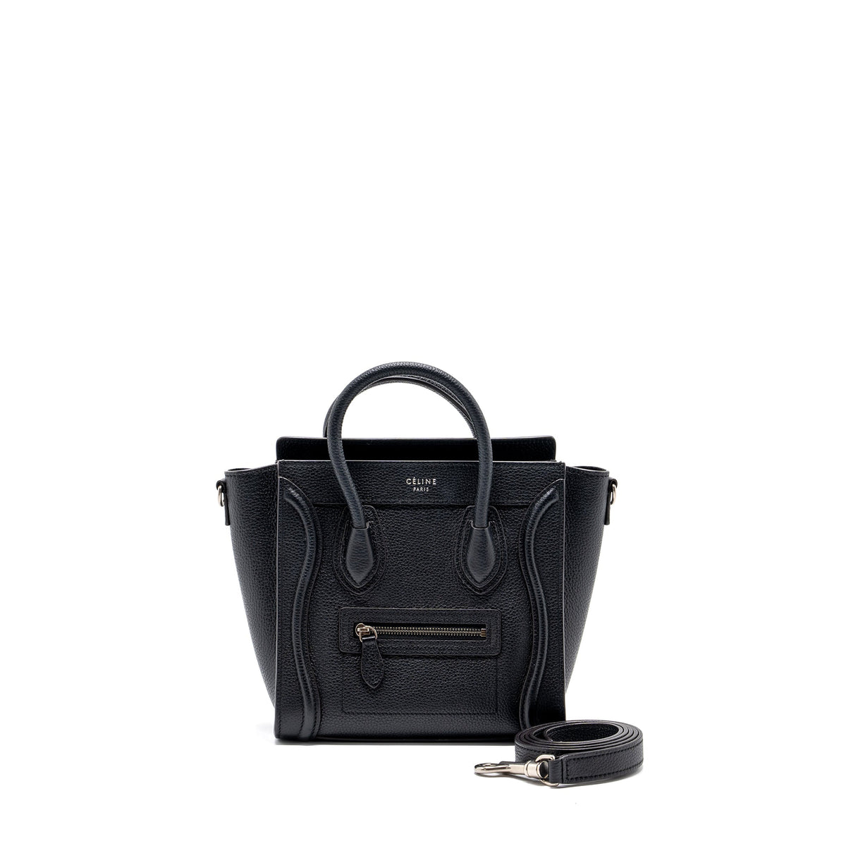 celine-nano-luggage-bag-calfskin-black-shw-2