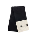 chanel-cc-logo-scarf-cashmere-black-white