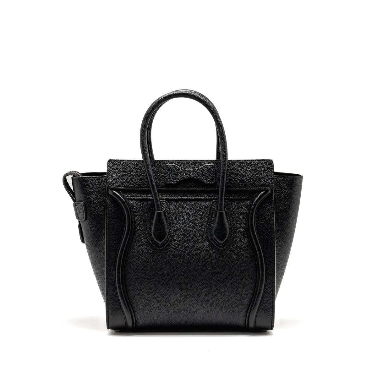 celine-micro-luggage-bag-calfskin-black-shw