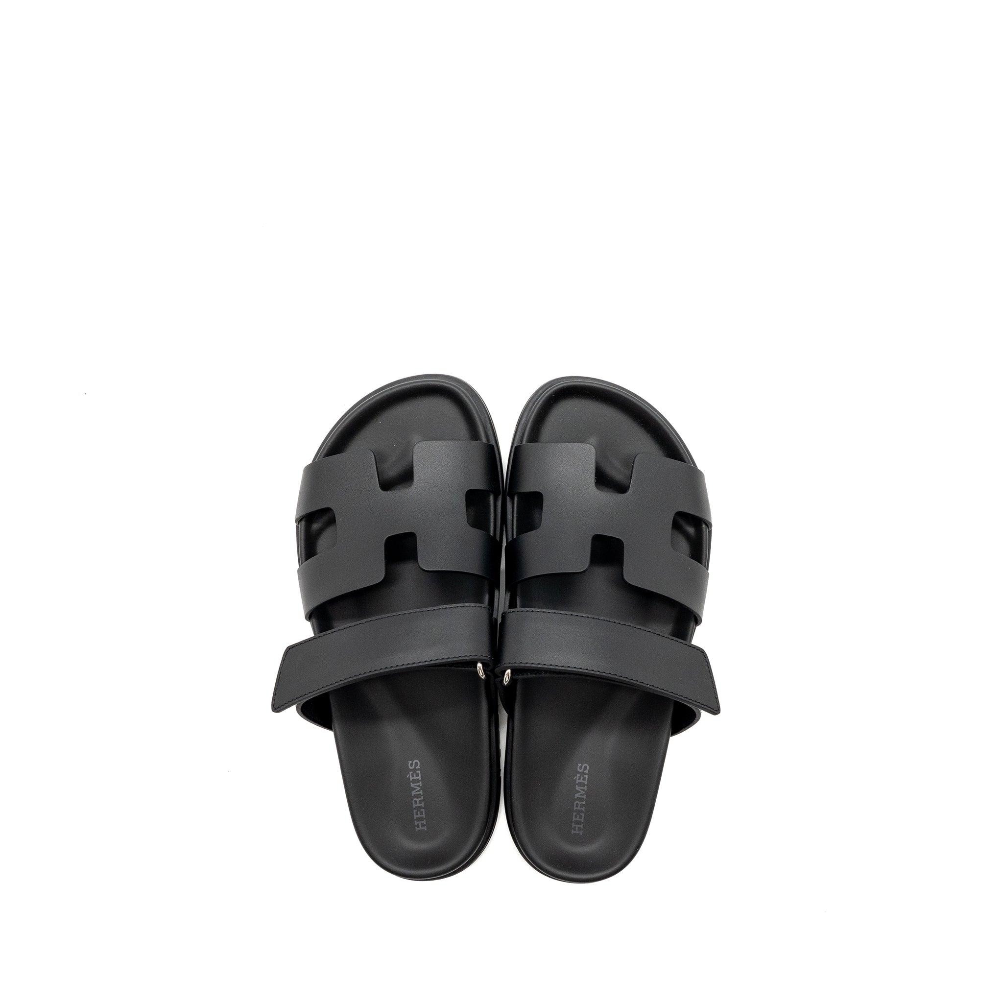 hermes-size-37-chypre-sandal-black-shw
