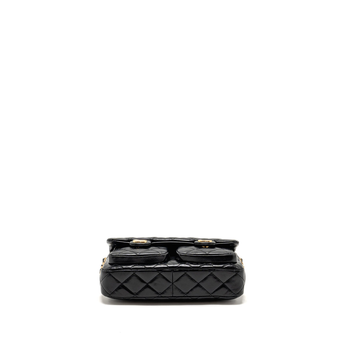 chanel-double-pocket-top-handle-messanger-bag-shiny-calfskin-black-ghw-microchip-copy-1