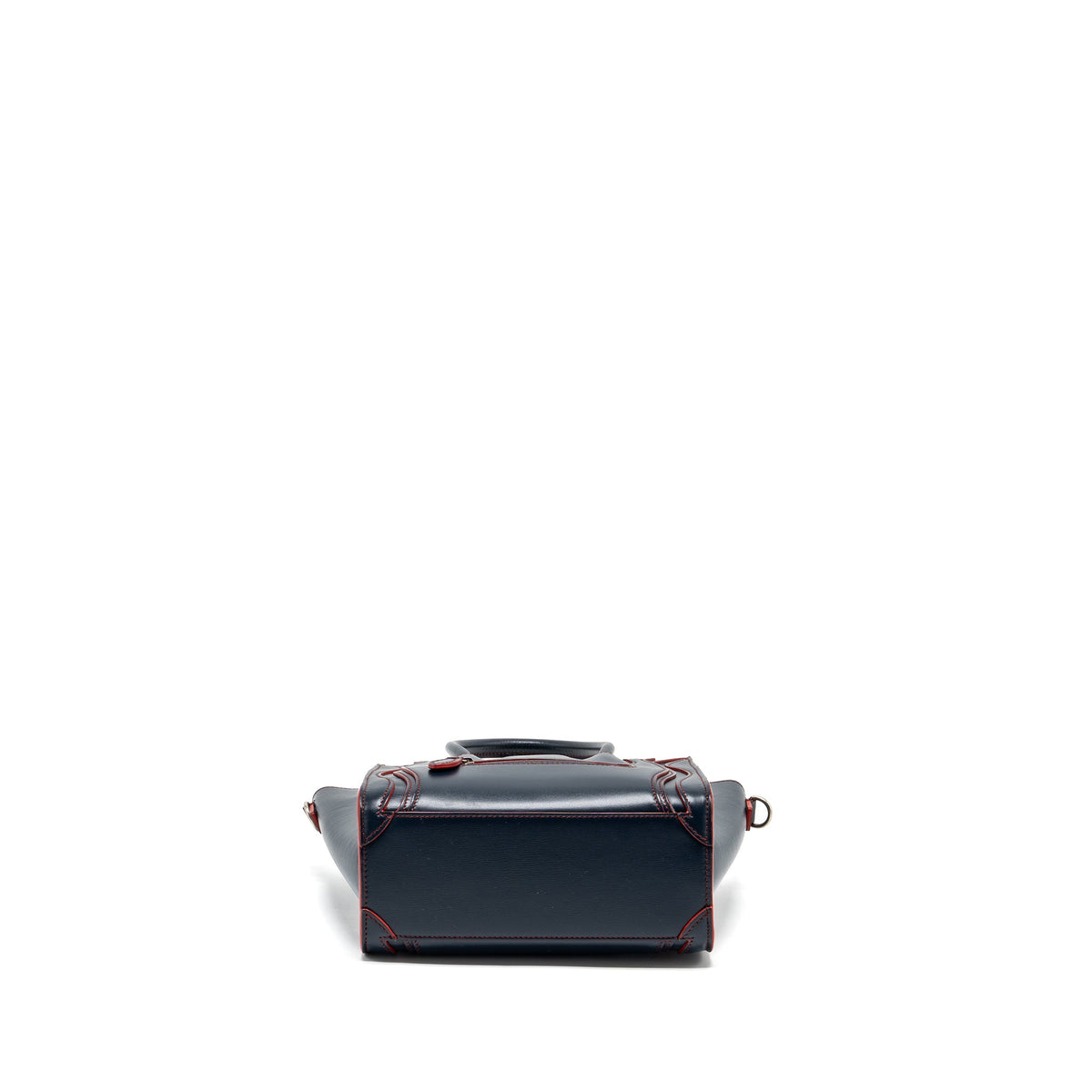 celine-nano-luggage-bag-calfskin-navy-red-shw