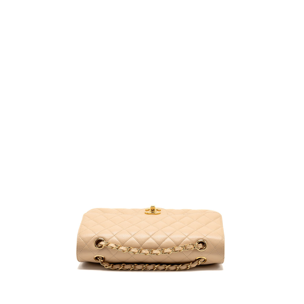 chanel-medium-classic-double-flap-bag-caviar-beige-ghw-4