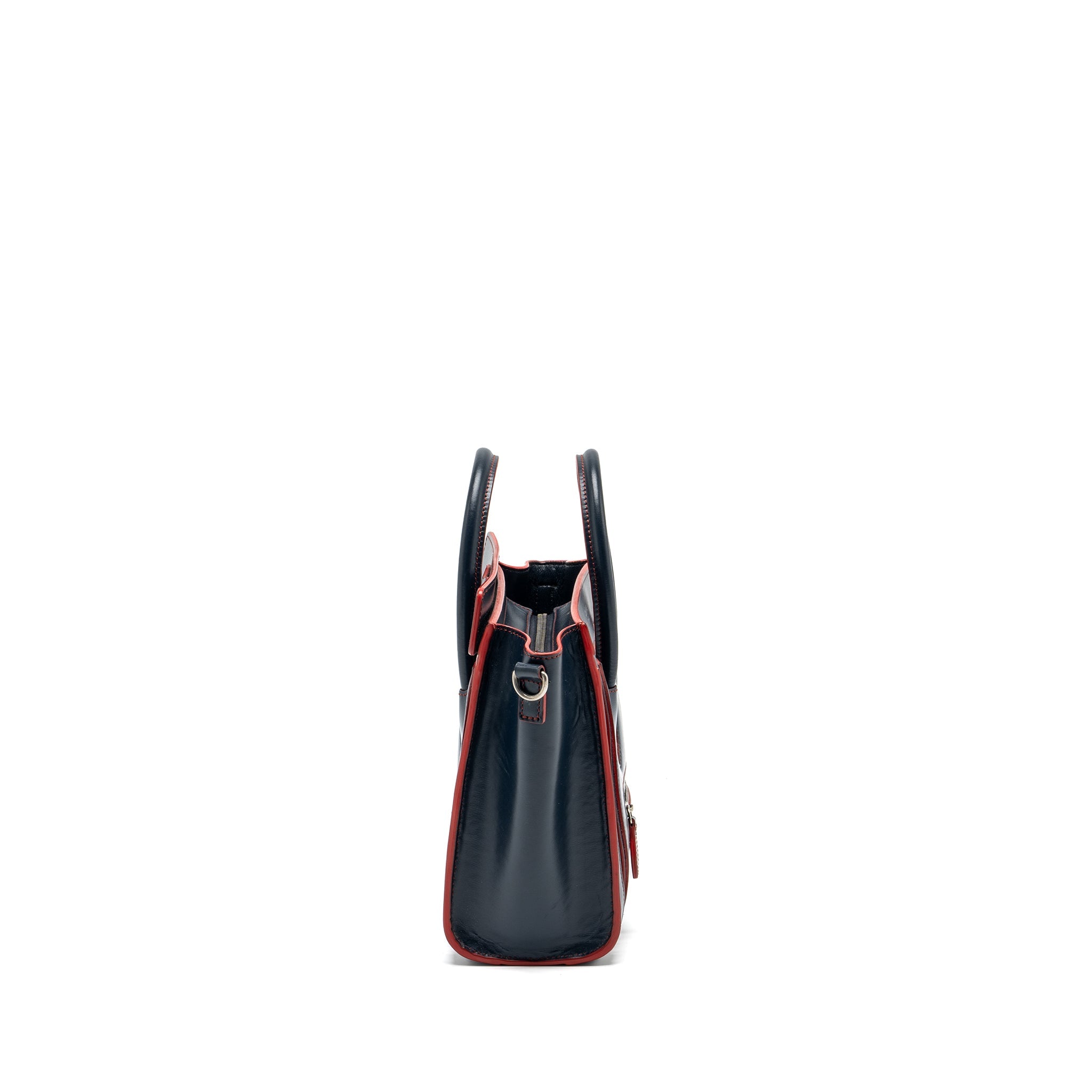 celine-nano-luggage-bag-calfskin-navy-red-shw