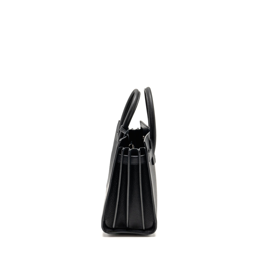 saint-laurent-sac-de-jour-grained-calfskin-black-shw