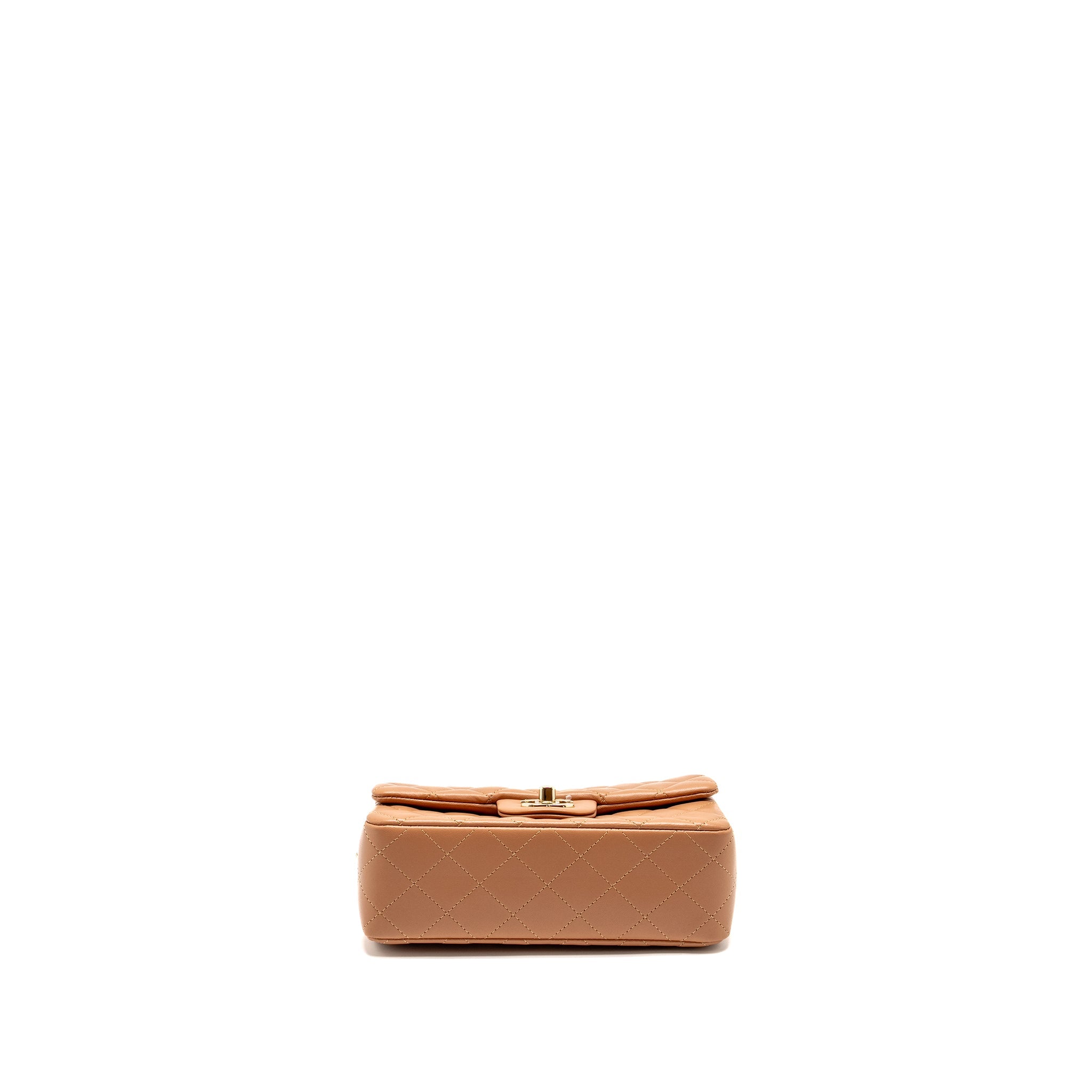 chanel-mini-rectangular-flap-bag-lambskin-dark-beige-lghw