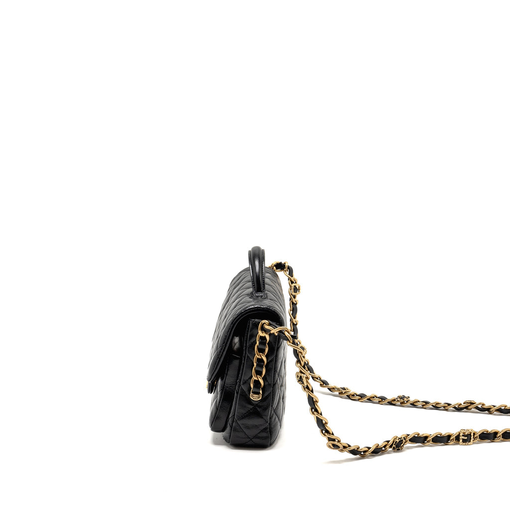 chanel-double-pocket-top-handle-messanger-bag-shiny-calfskin-black-ghw-microchip-copy-1