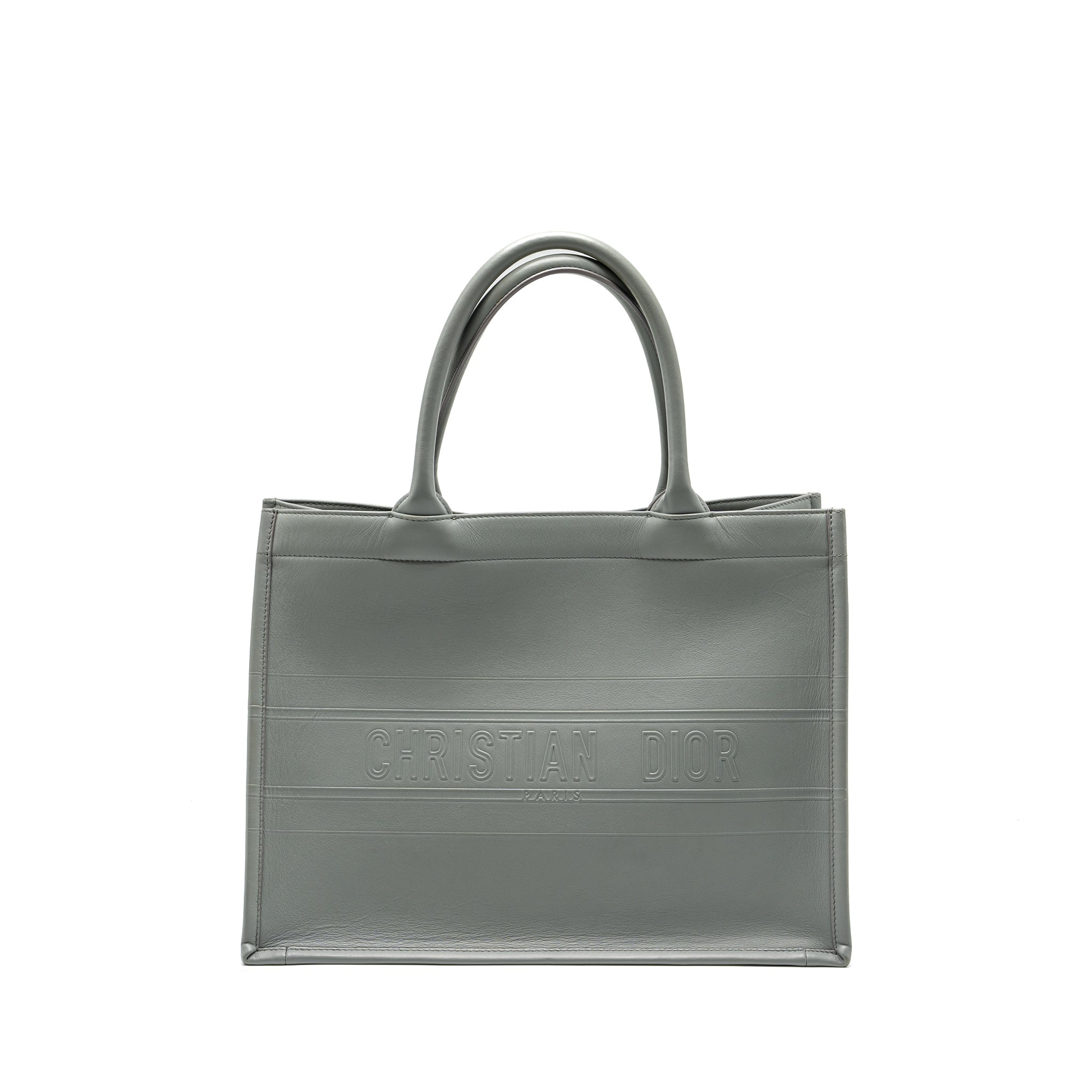 dior-medium-booktote-calfskin-grey-copy