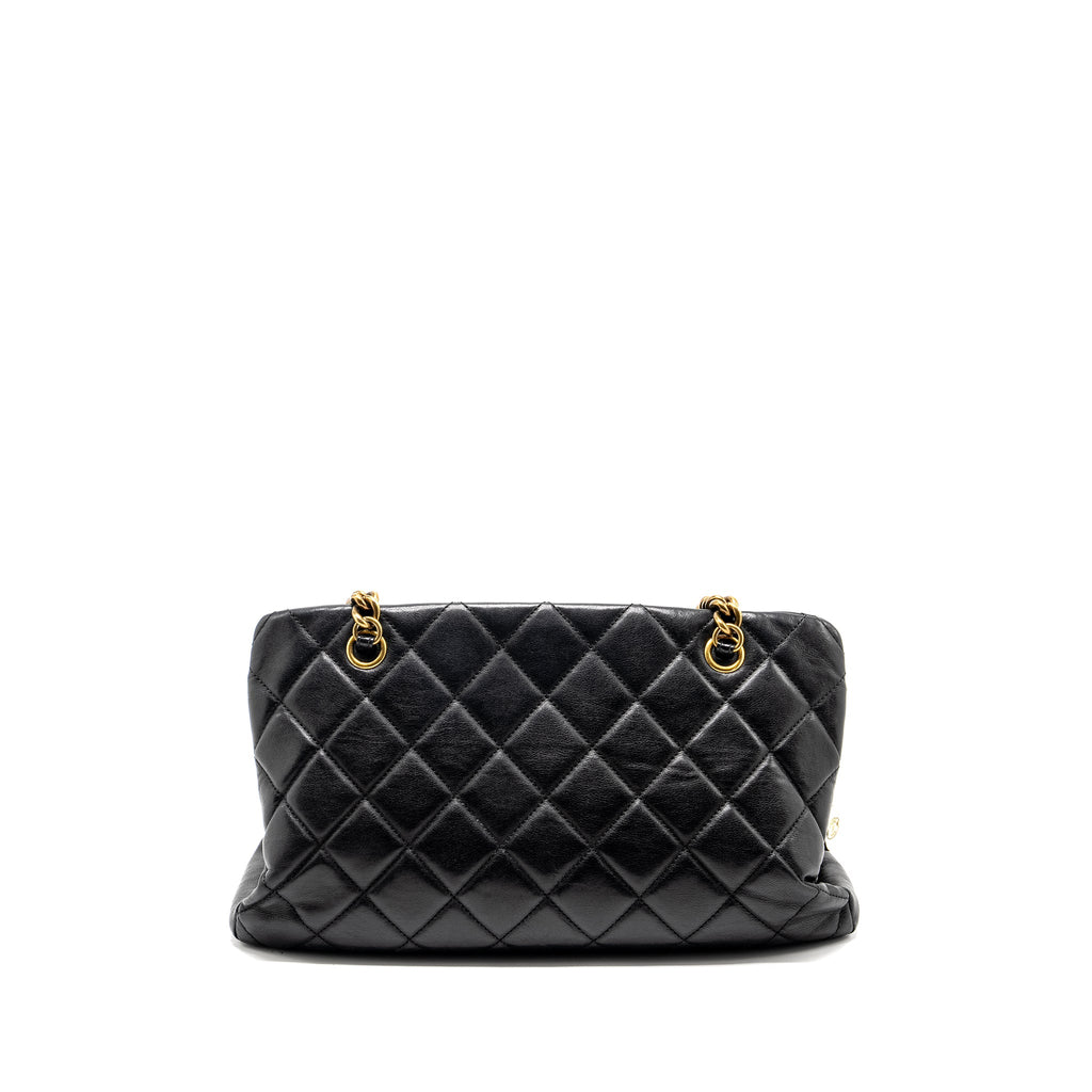 chanel-small-quilted-cc-crown-tote-bag-calfskin-black-brushed-ghw