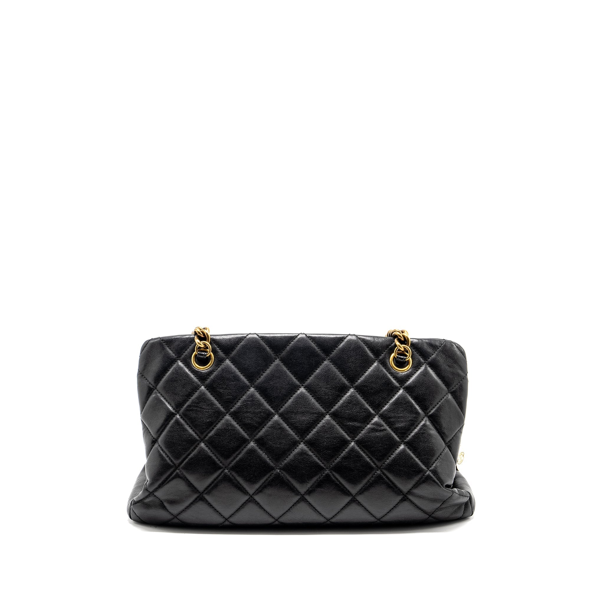 chanel-small-quilted-cc-crown-tote-bag-calfskin-black-brushed-ghw