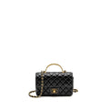 chanel-detailed-top-handle-flap-bag-lambskin-black-ghw-microchip