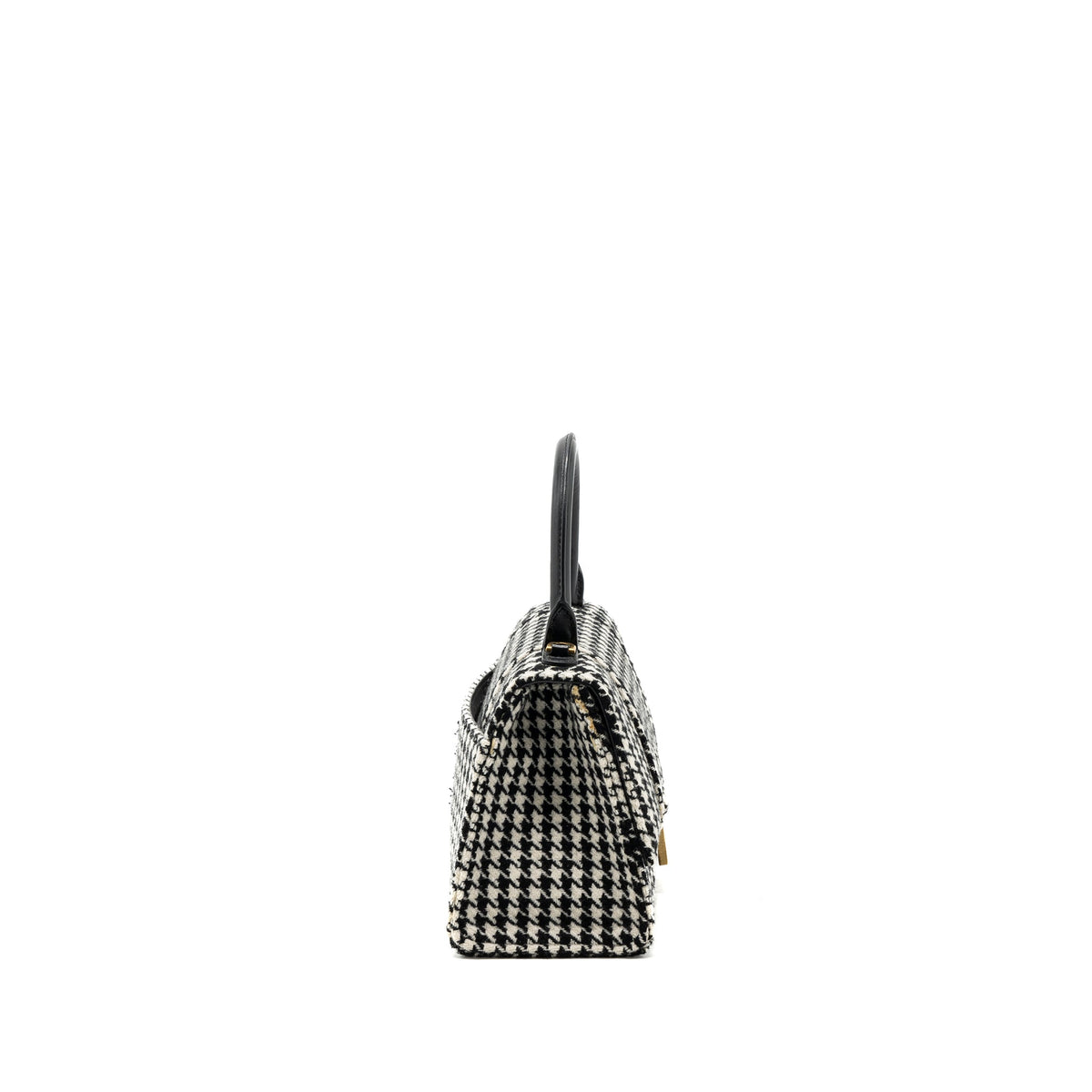 balenciaga-hourglass-s-wool-houndstooth-black-white-ghw