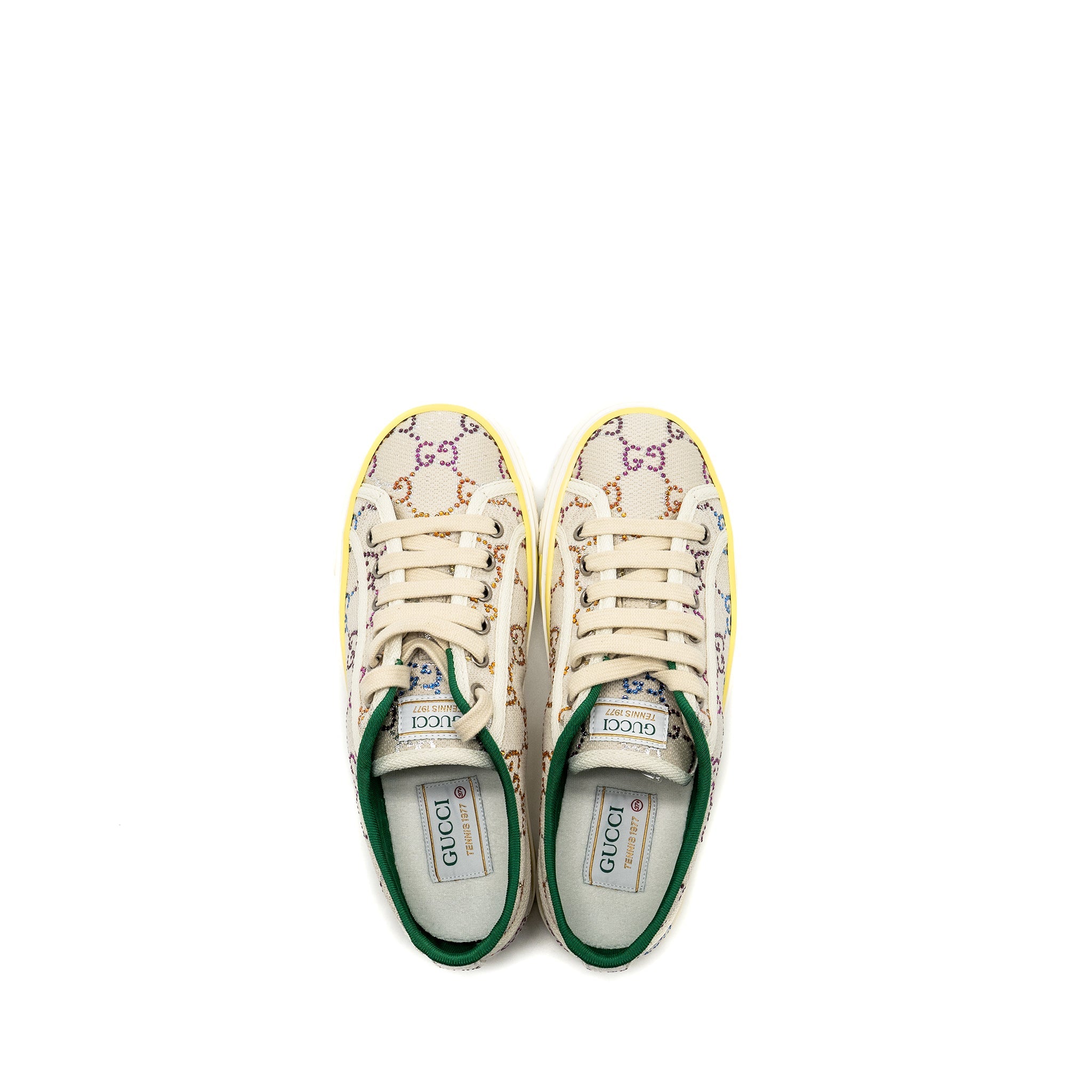 gucci-size-37-5-tennis-1977-sneaker-canvas-crystal-multicolour