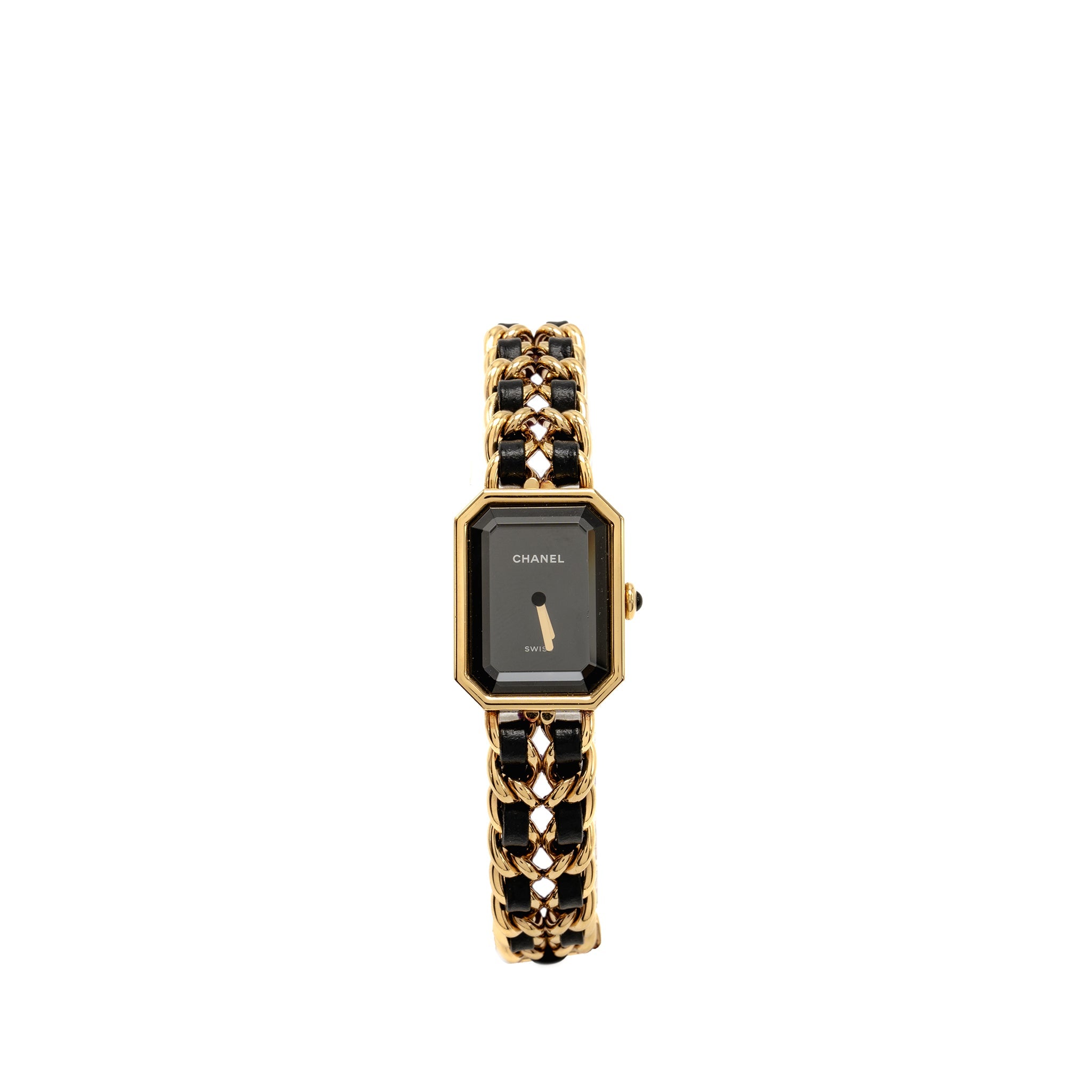 chanel-size-s-prTrevaliee-edition-originale-watch-coated-yellow-gold-black-model-h6951
