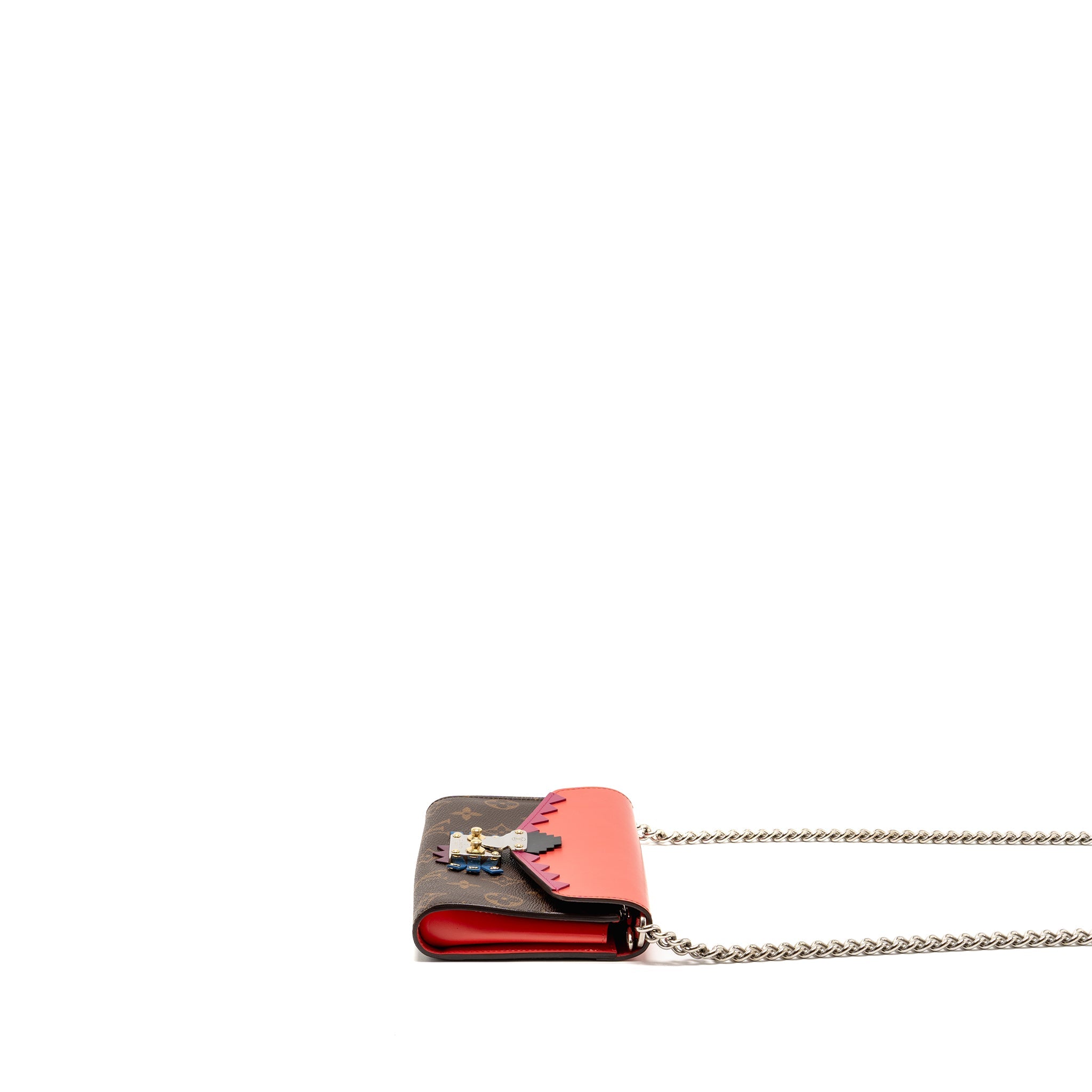 louis-vuitton-totem-chain-wallet-monogram-cavas-calfskin-multicolour-with-multicolour-hardware